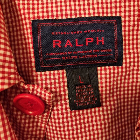 Ralph Lauren Blue Label Jackets & Blazers - Ralph Lauren Gingham Raincoat L